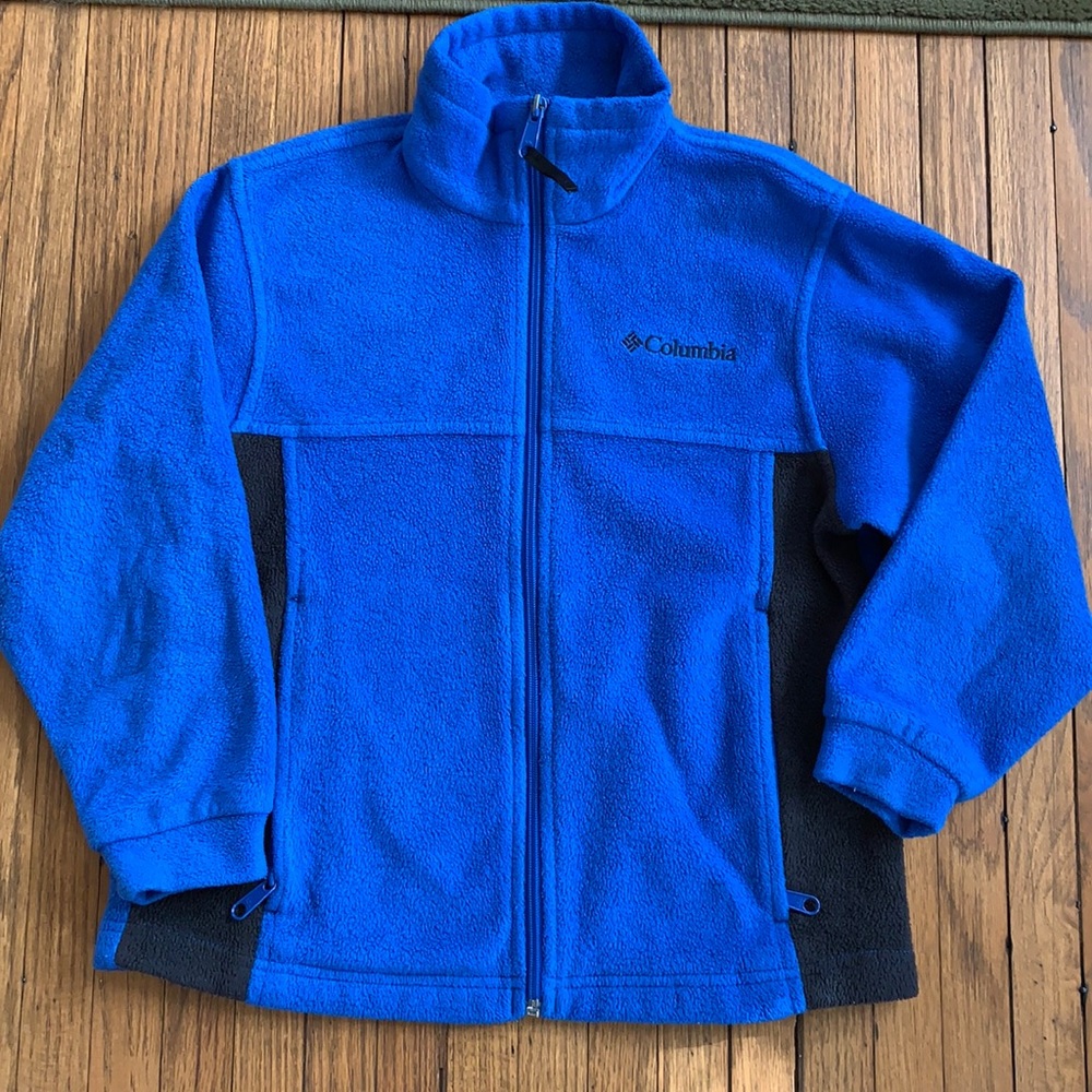 Youth 8 Columbia fleece (mock neck)